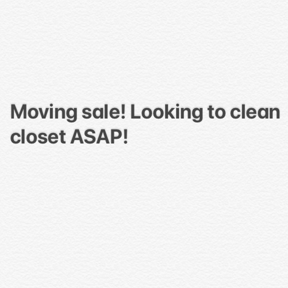 HUGE PRICE DROPS! More items coming soon!